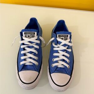 Converse All Star Blue Canvas Sneakers